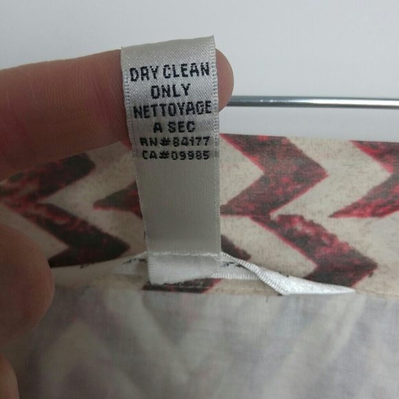 Diane von Furstenberg Chevron Skirt - Picture 3 of 5